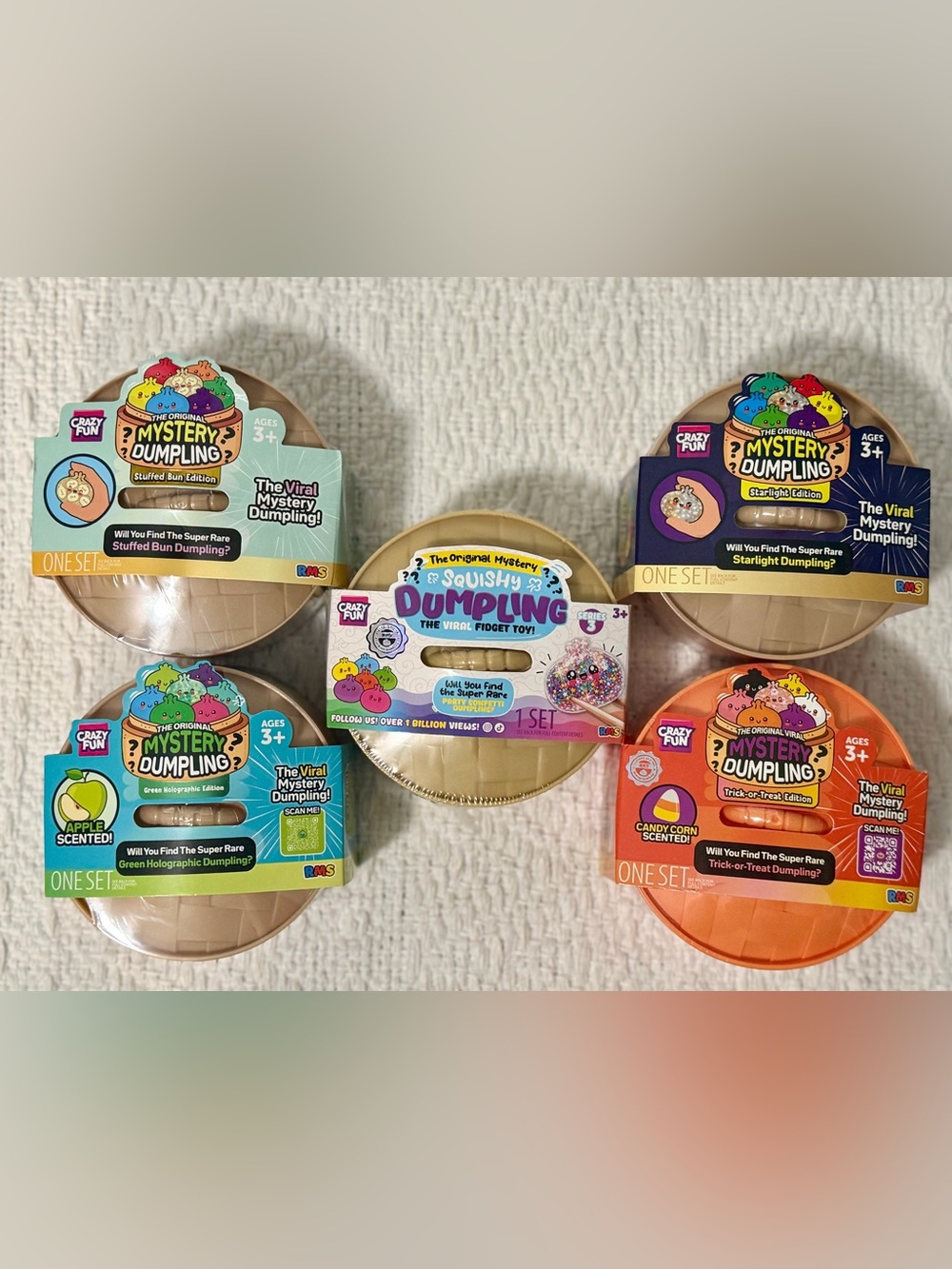Mystery Squishy Dumpling Bundle